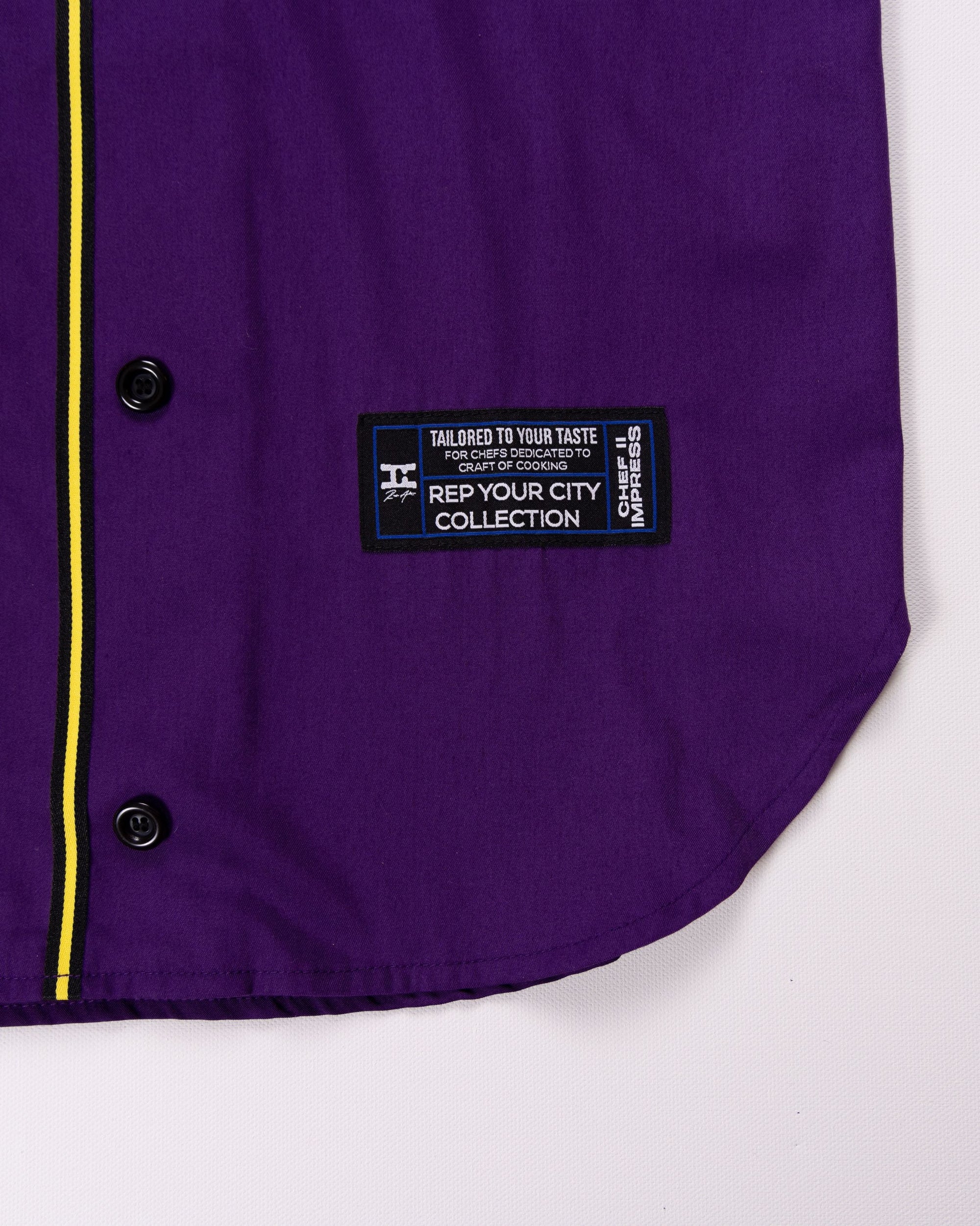 Purple Chef Coats | Deep Chef Coats | Chef II Impress