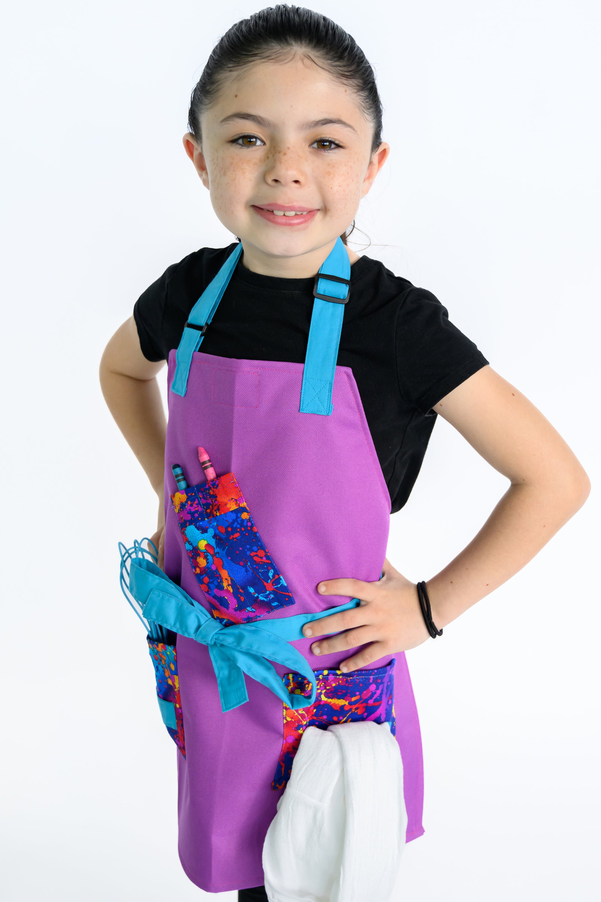 Splatter Kids Apron | Splatter Paint Apron | Chef II Impress