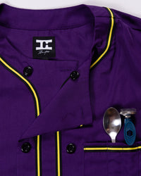 Purple Chef Coats | Deep Chef Coats | Chef II Impress