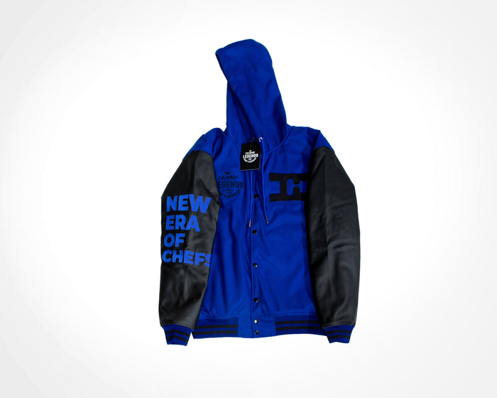 Royal Blue Culinary Jackets | Blue Lettermen Jackets | Chef II Impress