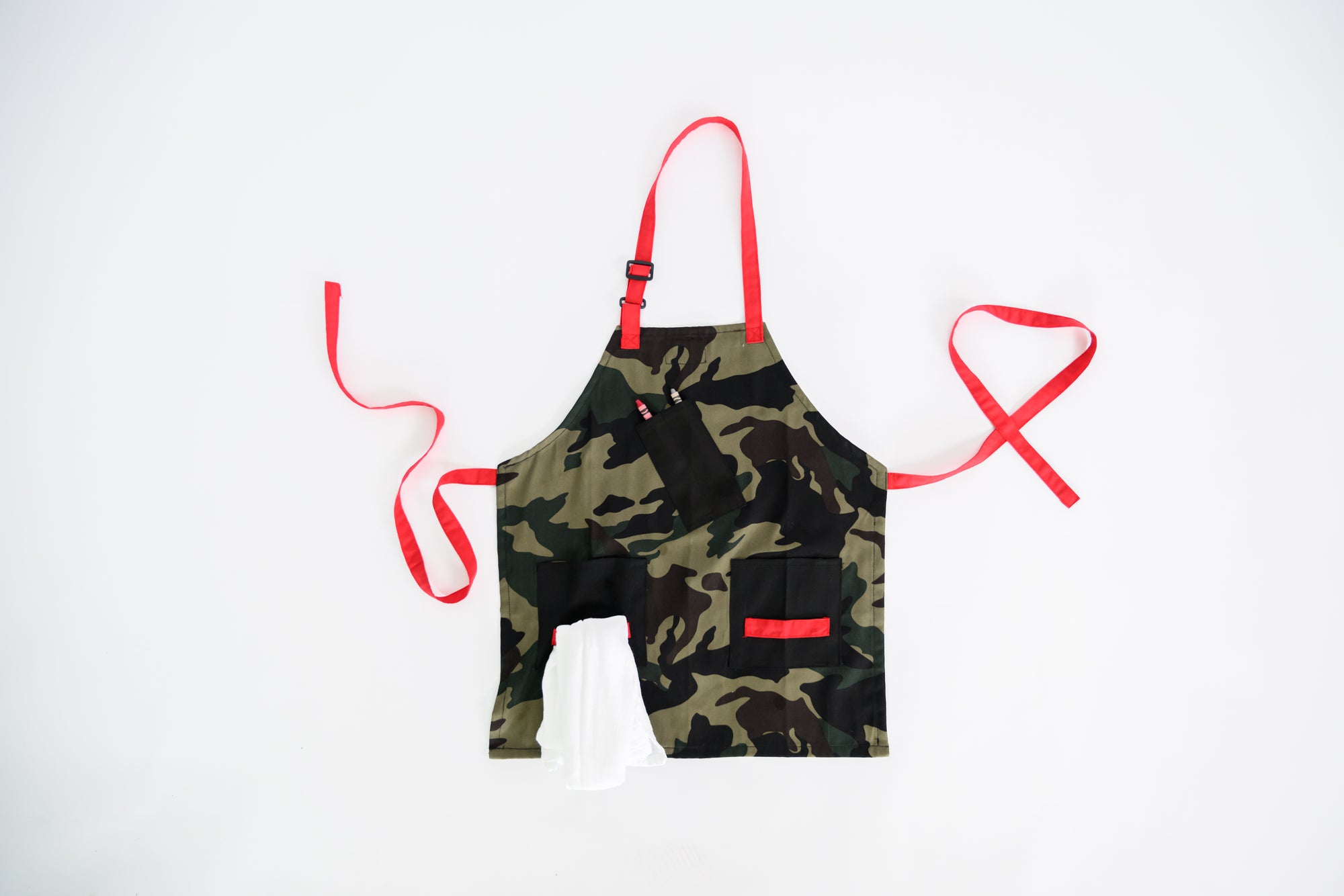 Kitchen Kids Apron | Green Kids Apron | Chef II Impress