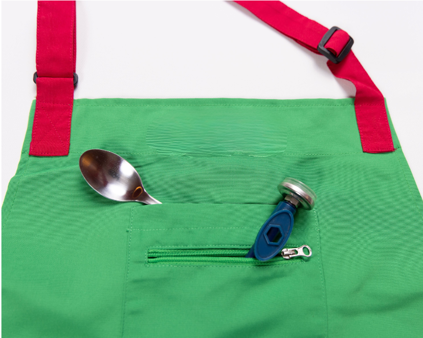 Green Waterproof Aprons | Kitchen Aprons | Chef II Impress