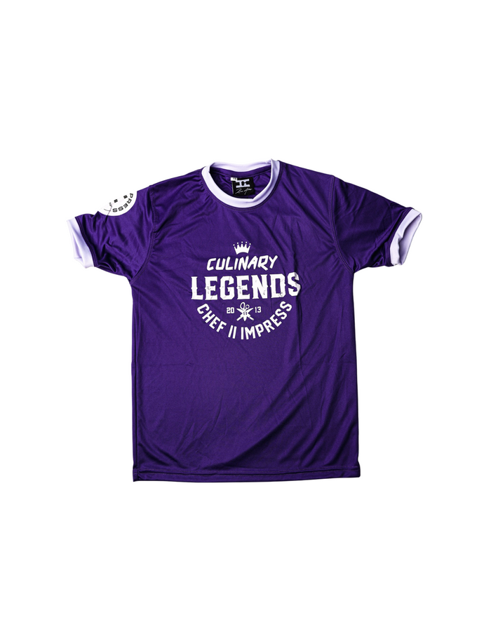 Purple Kids Legends Shirt | Dri-Fit Kids Shirt | Chef II Impress