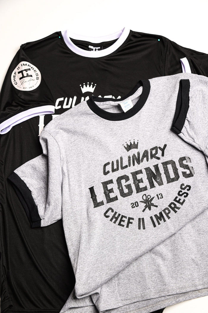 White Custom Shirt | Black Custom Shirt | Chef II Impress